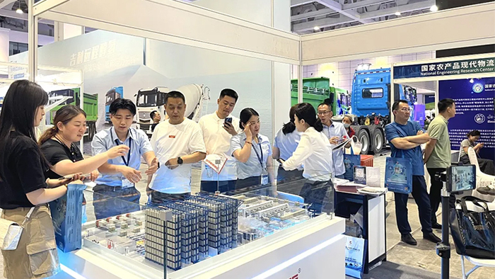 灵动亮相NILTE北方国际物流与运输技术博览会