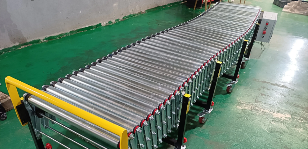 伸缩辊筒输送线