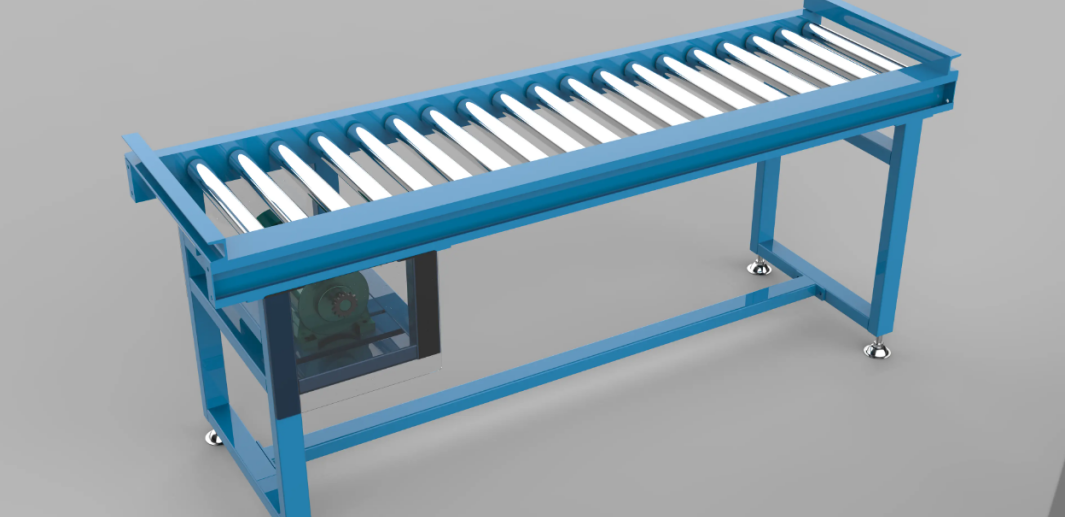 水平辊筒输送线